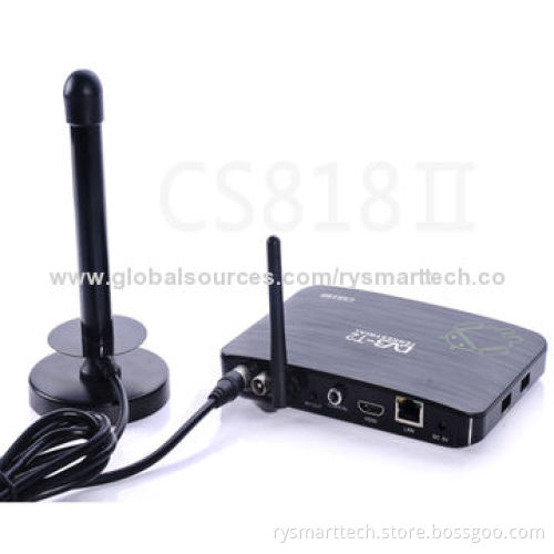 AML 8726 MX Dual Core Multifunction Smart Android TV Box with HD DVB-T2, CS818II